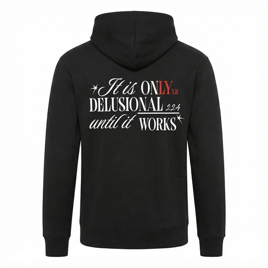 DELUSIONAL DREAMS oversized hoodie