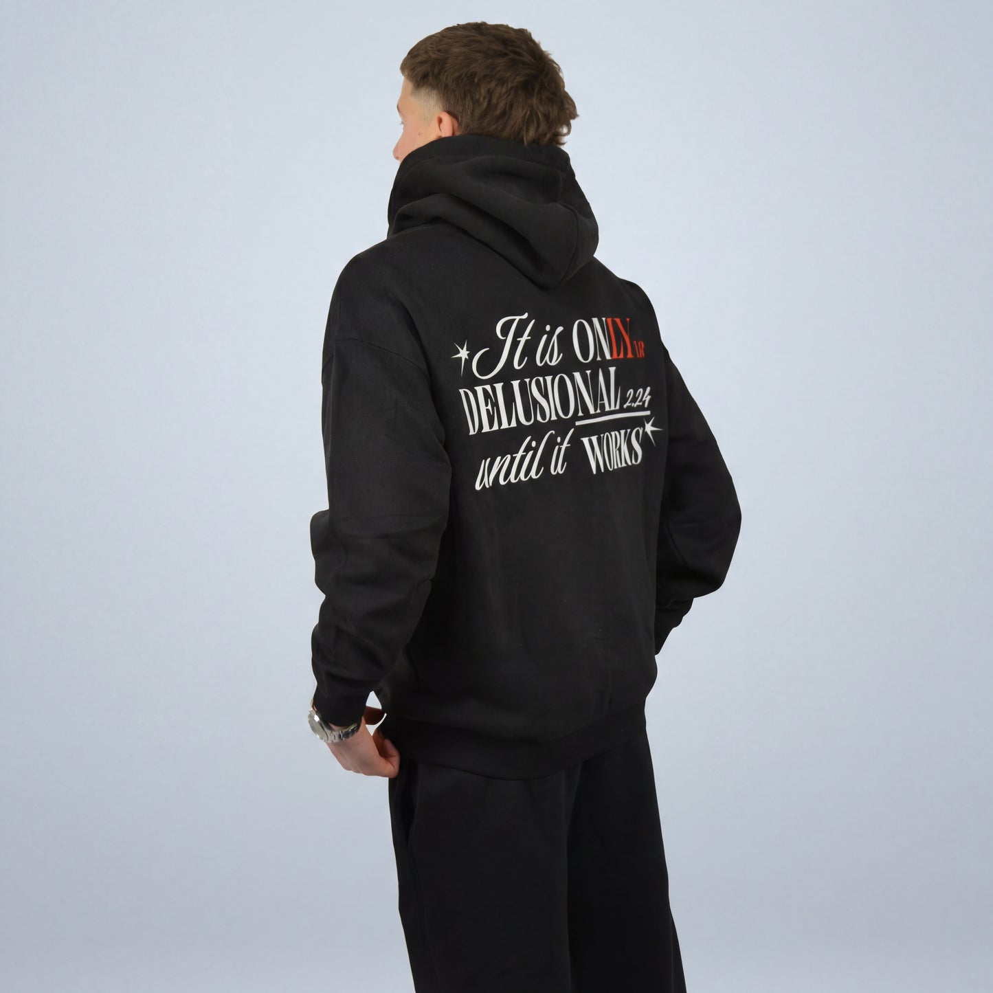 DELUSIONAL DREAMS oversized hoodie