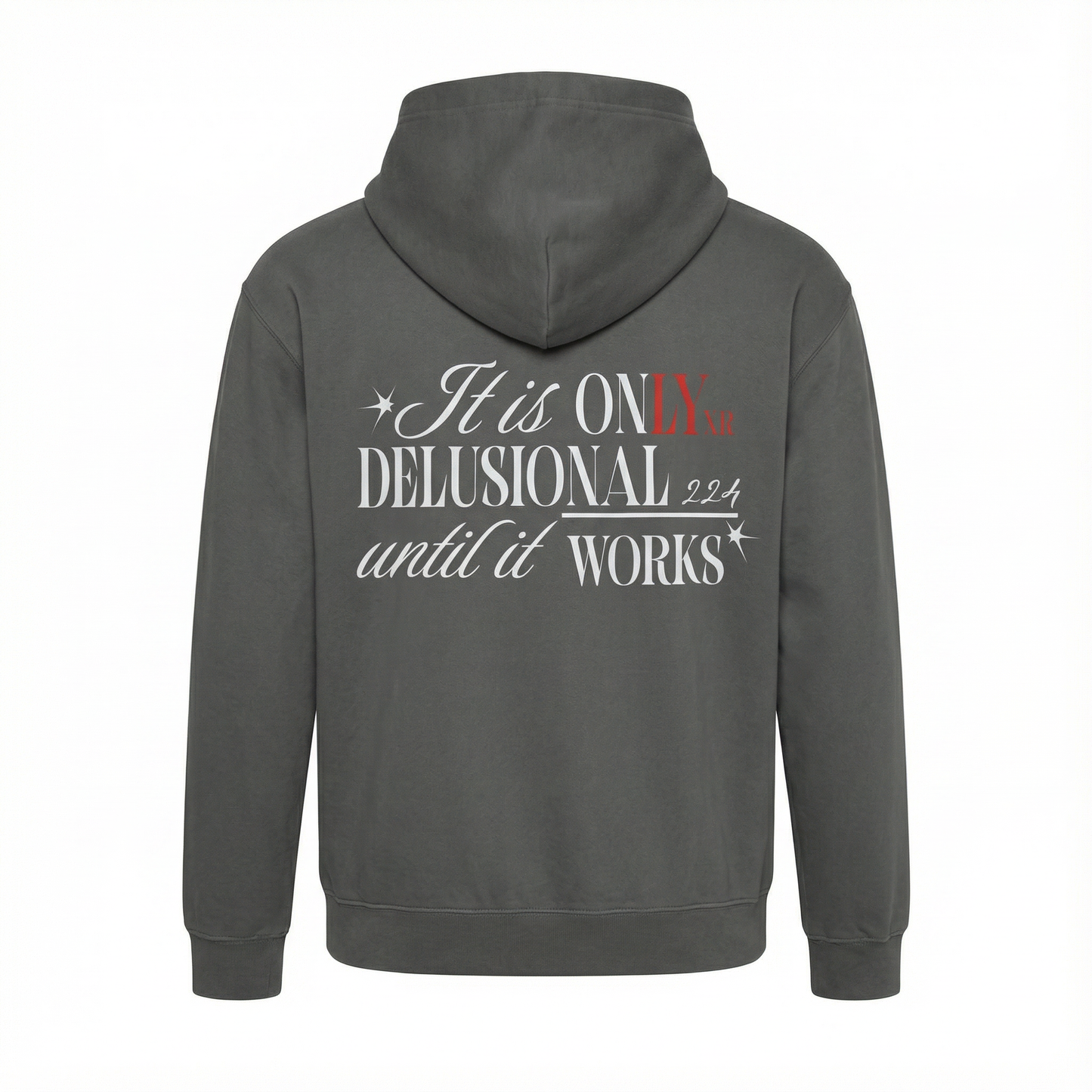 DELUSIONAL DREAMS oversized hoodie