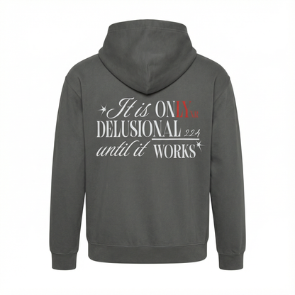 DELUSIONAL DREAMS oversized hoodie