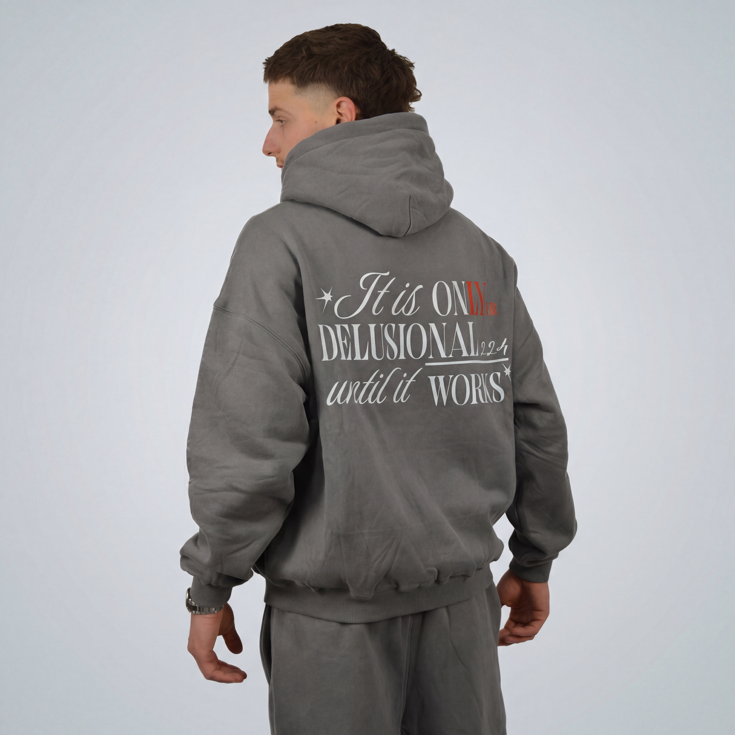 DELUSIONAL DREAMS oversized hoodie
